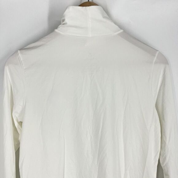 Dudley Stephens Shirt Size Medium White Eco Stretch Tillary Turtleneck Stretch - Picture 8 of 8
